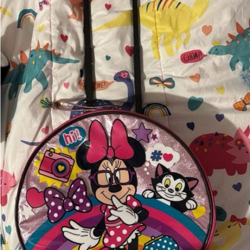 Disney Minnie Mouse Bag with Pink and Black